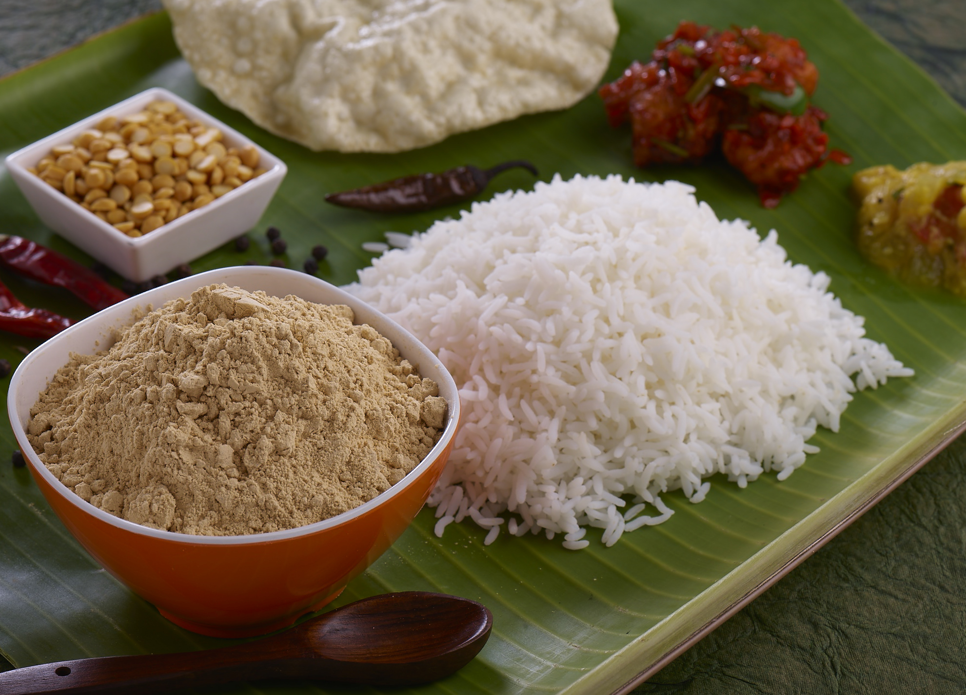 Dhall Rice Podi