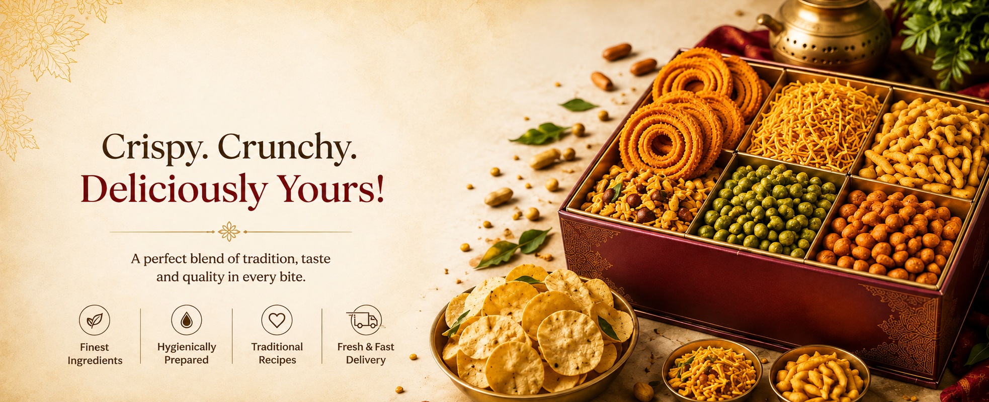 Ganga Sweets Banner
